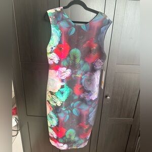 NWT Ginger & Smart Vibrant Floral Midi Dress